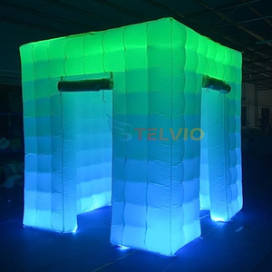 Carpa Inflable para Fiestas con Luces LED, Cabina de Fotos Inflable, Decoración para Estudio de Fotografía, Escenario, Eventos y Fiestas - Product Image 3