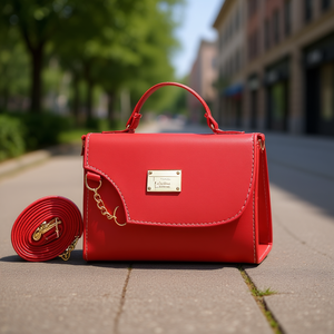 Bolso Bandolera para Mujer Gadea, PU Blanco, Estilo Bohemio Minimalista, Cierre Magnético, Talla M, Todas las Temporadas - Product Image 2