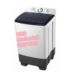 15 кг один ванна только мыть полу-автоматическая стиральная машина большой емкости бытовые с верхней загрузкой Стиральные машины