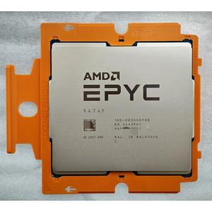 EPYC 9474F 100-000000788 3.6GHz 48 คอร์ 96 เธรด 256MB ซีพียูซีรีส์ 9004 สำหรับเซิร์ฟเวอร์ โปรเซสเซอร์ Epyc 9474F - Product Image 1