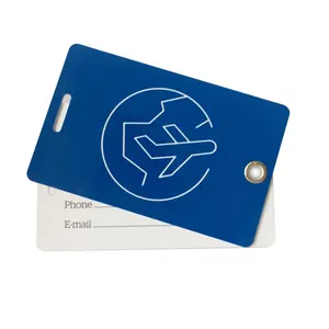 Багажная бирка NFC с принтом логотипа