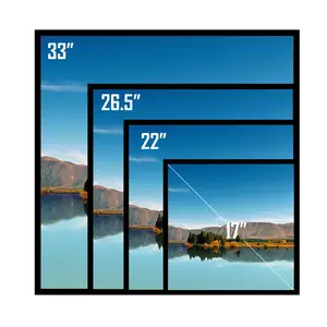 17 22 27 33-Zoll-Multifunktions-Digitalprodukte Indoor-Video-Shop Quadratischer LCD-Bildschirm Digital Signage and Displays