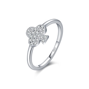 แหวน<span class=keywords><strong>เพชร</strong></span>โมอิสซาไนต์สี D จากโรงงาน Huiyue ลดราคา แหวนเงินแท้ S925 ลายดอกไม้ สำหรับผู้หญิง - Product Image 6