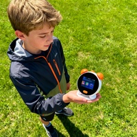 Assistant d'étude intelligent pour enfants, réveil en plastique, appareil de conversation vocale IA, enregistreur d'histoires pour l'éducation précoce des enfants