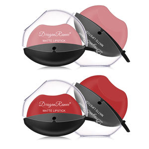 Rossetto opaco all'ingrosso per il trucco impermeabile a forma di labbra pigre a lunga durata rossetto opaco - Product Image 1