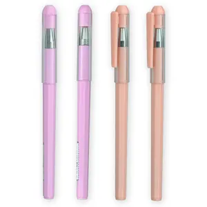 School Stationery Student Office Supplies Promotional Frosted Carbon Quick Gel Dry Lnk Pen Custom Logo Gel Pen