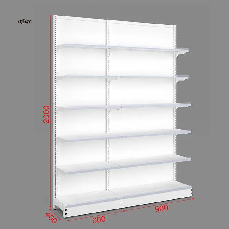 Supermarket Shelves Steel Retail Shelves Convenience Store Display Shelves