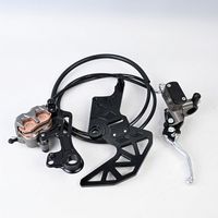 Kit de conversion de frein arrière Sur-Ron Ultra Bee, support en aluminium CNC 6061 haute performance, disque 2Cr13, pièces de modification Light Bee X Talaria