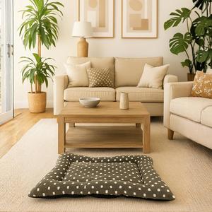 Tapis pour chien et chat Yommy, style lit de bébé, motif à pois, pour un endroit de repos confortable pour les animaux de compagnie - Product Image 5