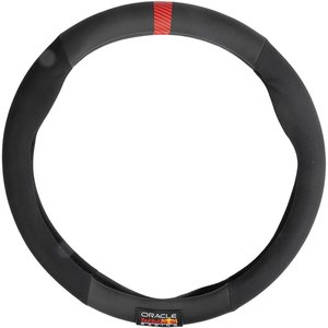 Coprivolante per auto Powerbar nero/rosso antiscivolo diam. 38 cm - Product Image 5