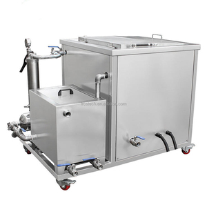 Nettoyeur à ultrasons industriel numérique personnalisé 88L 1200W avec filtre, machine de lavage à ultrasons 40KHz pour pièces automobiles DPF et moteurs - Product Image 5
