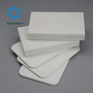 Oursign Foamd Pvc Sheet Foam Board Precio Expandido Pvc 3 16 Pulgadas blanco Arabia Saudita Impermeable Blanco Caliente