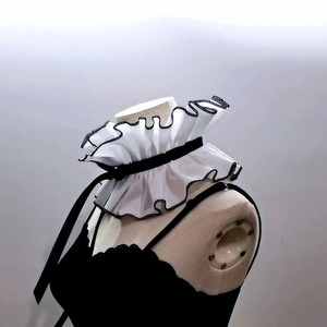 Bán buôn ren cổ áo khăn choàng Phục Hưng xù khăn choàng elizabethan Thời Trung Cổ kịch chơi trang trí Áo sơ mi ăn mặc cổ áo cho cosplay - Product Image 5