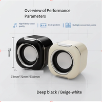 Haut-parleurs filaires de bureau pour usage domestique, mini-caissons de basses, haut-parleurs pour ordinateur portable