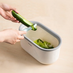 Appeso Bidone Dei Rifiuti Sotto Lavello Della Cucina Cestino di Plastica Su Porta Dell'armadio con Anello Superiore per Fissare Sacchetto di Immondizia Piccolo Cestino può - Product Image 2