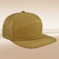 Gorro de Secado Rápido Impermeable Estilo Xiaoxiang de 6 Paneles con Visera Plana, Logotipo Personalizado, Gorra Deportiva de Verano Transpirable con Protección Solar para Hombre