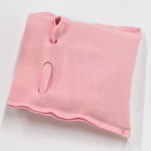 Sac d'emballage à cordon en velours de fibre de haute qualité avec logo personnalisé pour bijoux de mode - Product Image 2