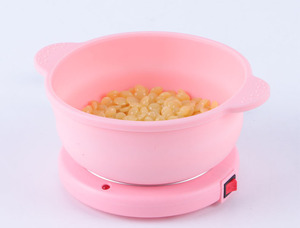 Portable Pliable 400ml Machine À Cire Chaude Électrique Cire Thérapie Réchauffeur Réchauffeur avec <span class=keywords><strong>Bol</strong></span> En Silicone Beauté Produit De Soins Personnels - Product Image 5