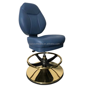 Tabourets <span class=keywords><strong>de</strong></span> <span class=keywords><strong>bar</strong></span> pivotants à 360 degrés, réglables en hauteur, en cuir PU <span class=keywords><strong>de</strong></span> style moderne, haute qualité, logo personnalisable, chaises <span class=keywords><strong>de</strong></span> casino <span class=keywords><strong>roulette</strong></span>. - Product Image 4