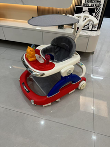 Vente chaude : Trotteurs pliables en plastique pour tout-petits, roues silencieuses en acier inoxydable, jouet éducatif lumineux et musical pour la <span class=keywords><strong>saison</strong></span> d'automne, pour l'apprentissage de la marche des enfants - Product Image 5