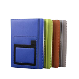 Cuadernos de bolsillo <span class=keywords><strong>para</strong></span> móvil de cuero PU reciclados ecológicos A5 personalizables, regalo corporativo <span class=keywords><strong>para</strong></span> promoción de oficina, papelería, Agenda, diario - Product Image 4