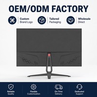 Moniteur d'ordinateur de bureau 1920x1080 IPS avec port VGA, pour le bureau et le jeu, emballage personnalisé