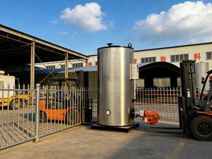 غلاية مياه ساخنة عمودية أوتوماتيكية بالكامل - ماركة تشونغشين تعمل بالغاز الطبيعي/الغاز المسال/الديزل بقدرة 100000 كيلو كالوري، صنع في الصين - Product Image 2