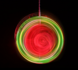 Rouge <span class=keywords><strong>Lumineux</strong></span> LED <span class=keywords><strong>Yoyo</strong></span> pour Les Enfants Jouant - Product Image 3