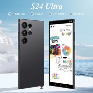 Téléphones <span class=keywords><strong>mobiles</strong></span> Shenzhen 16+1TB S24 Ultra Smartphone 7,3 pouces Téléphone à charge rapide Déverrouillage S-Pen 5G WIFI - Product Image 1