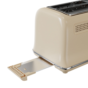 편리한 아침 식사를위한 전기 빵 토스터 완벽하게 구운 조각 필수 플라스틱 가정용 빵 메이커 - Product Image 6