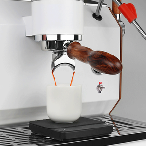 Semi-Automatic Double Head Cappuccino Maker Espresso Machine 9 <b>Bars</b> Stainless Steel Construction Commercial - Product Image 4