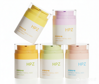 Pot vide sans air pour crème, 15ml 30ml 50ml, en plastique transparent, sous vide, pour crème visage et hydratant de soin – Vente en gros