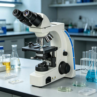 New Design High Magnification 1000X Manual Focus Phase Contrast Microscope