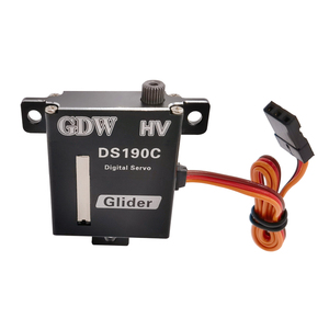 GDW ds190c 10.5kg kỹ thuật số chỉ đạo bánh răng <span class=keywords><strong>servo</strong></span> xoắn kim loại vỏ thép bánh răng mô hình cho máy bay cố định cánh tàu lượn - Product Image 1