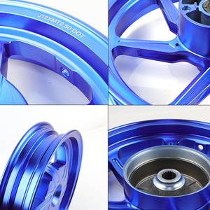 Pour Honda GIORNO 125, jantes en alliage d'aluminium modifiées CNC, roues avant et arrière, jantes en alliage, velg 12 pouces, accessoires de moto - Product Image 2