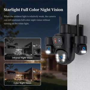 LS VISION 6MP AOV 24/7 Recording <strong>Solar</strong> <strong>Camera</strong> 4G Three Lens <strong>Security</strong> Outdoor Humanoid Tracking Color Night Vision CCTV <strong>Camera</strong> - Product Image 6