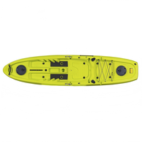 Kayak Rotomoulé Assemblé 2026, Bateau Plateforme Monoplace et Biplace Personnalisé OEM ODM pour la Pêche en Plein Air