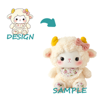 Jouets en peluche super doux personnalisés - Matériel en polyester personnalisable pour les fêtes
