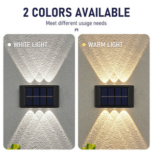 Lampe solaire LED étanche en gros pour jardin, rue, paysage, balcon, décoration murale - Product Image 2