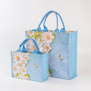 Tote Grocery Shopping pp Woven Bag High Quality Clothing Gift Items Waterproof Storage Shopping Bag Laminated pp Woven Bag