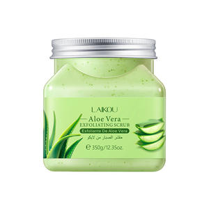 Gommage corporel naturel organique de marque privée pour nettoyage en profondeur Vente en gros Gommage corporel hydratant blanchissant à l'aloe vera - Product Image 1