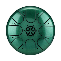 High-quality Steel Tongue Drum 304 Stainless Steel 5 Inch 8 Notes C5 Major Steel Tongu Drum