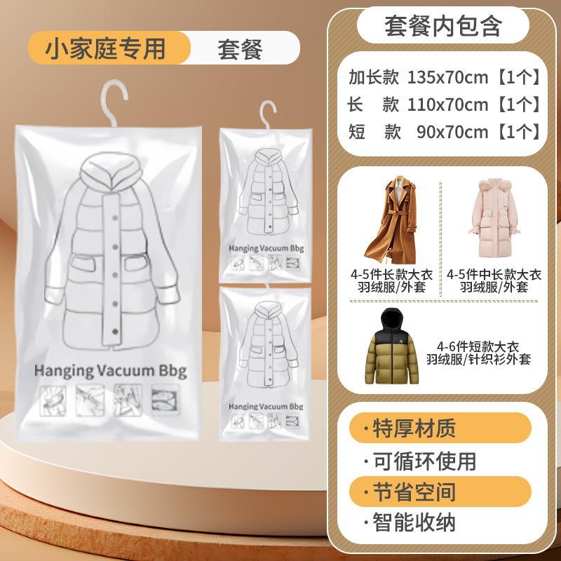 Bolsas de compresión al vacío para colgar