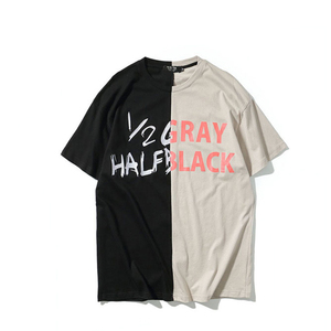 T-shirt surdimensionné pour hommes, Streetwear, en Polyester et coton, avec impression personnalisée, vente en gros, - Product Image 4