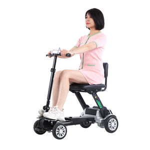 Scooter électrique à 4 roues mobilité électronique aluminium unisexe léger 8 pouces C-1 moto électrique autonome 10 - 20ah - Product Image 6