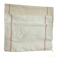 Chiffon de nettoyage de sol en mélange coton-polyester 50x70cm 220gsm pour balai plat |   Tampon lavable et réutilisable pour carrelage et marbre