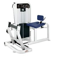 Équipement de musculation et de fitness, équipement d'entraînement de force, machine à extensioins de jambes à sélection de charge par pignon, presse à jambes, machine à mollets horizontale