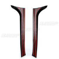 Heckfenster-Seitenspoiler-Flügel Canards Splitter für Volkswagen Golf 6 MK6 GTI GTR GTD 2008 2009 2010 2011 2012 2013