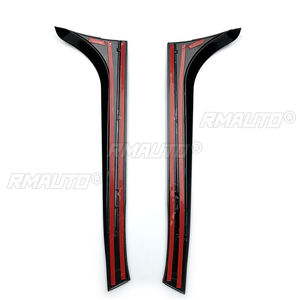 Aileron latéral de fenêtre arrière de voiture, canards, séparateurs pour Volkswagen Golf 6 MK6 GTI GTR GTD 2008 2009 2010 2011 2012 2013 - Product Image 5