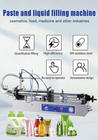 Machine de remplissage semi-automatique pour shampooing huile d'olive lavage des mains bouteille de savon liquide détergent